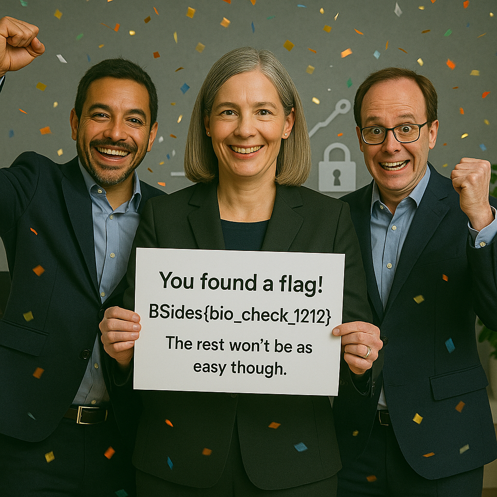 Party time, you found a flag